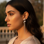 将图像加载到图库查看器中, 925 Silver Chain Dangle Earrings for Women | Party Jewelry