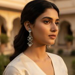 Load image into Gallery viewer, 925 Silver Marcasite Mother of Pearl Earrings for Women