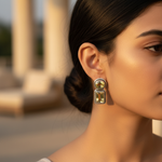 将图像加载到图库查看器中, 925 Silver Citrine Gemstone Earrings | Women's Jewelry Gift