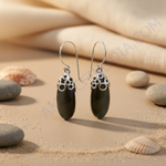 Load image into Gallery viewer, 925 Silver Cat's Eye Earrings for Women | Dangle Jewelry
