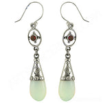 Load image into Gallery viewer, 925 Silver Teardrop Opal Earrings for Women | Dangle Earrings