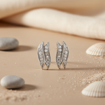 将图像加载到图库查看器中, 925 Silver Cubic Zirconia Stud Earrings for Women | Gift Jewelry