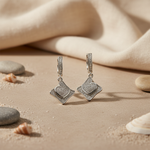 Load image into Gallery viewer, 925 Silver Heart Drop Earrings for Women | Dainty Jewelry Gift