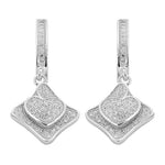 Load image into Gallery viewer, 925 Silver Heart Drop Earrings for Women | Dainty Jewelry Gift