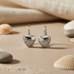 Load image into Gallery viewer, 925 Silver Cubic Zirconia Leverback Earrings for Women