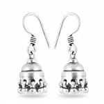 Load image into Gallery viewer, 925 Sterling Silver Jhumka Earrings | Women's Indian Jewelry