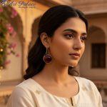 将图像加载到图库查看器中, 925纯银玛瑙耳环(女士款)| 垂坠耳环