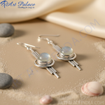 Load image into Gallery viewer, 925 Sterling Silver Moonstone Earrings | Women's Jewelry Gift