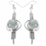 Load image into Gallery viewer, 925 Sterling Silver Moonstone Earrings | Women's Jewelry Gift