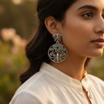 将图像加载到图库查看器中, 925纯银蝴蝶耳坠(女士款)| 玛瑙石首饰