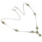 Load image into Gallery viewer, 925 Silver Moonstone Necklace for Women | Minimalist Jewelry Gift