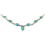 Load image into Gallery viewer, 925 Silver Turquoise Necklace for Women | Gemstone Jewelry