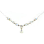 Load image into Gallery viewer, 925 Silver Moonstone Necklace for Women | Gemstone Jewelry