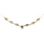 Load image into Gallery viewer, 925 Silver Tiger Eye Necklace for Women | Daily Wear Jewelry