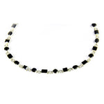 Load image into Gallery viewer, 925 Silver Black Onyx Necklace for Women | Daily Wear Jewelry