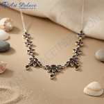 Load image into Gallery viewer, 925 Silver Amethyst Necklace for Women | Gemstone Jewelry Gift