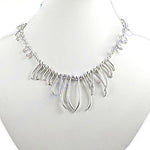 Load image into Gallery viewer, 925 Silver Statement Necklace for Women | Modern Design