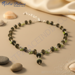 Load image into Gallery viewer, Smoky Quartz & Peridot Necklace | 925 Silver | Women's Gift