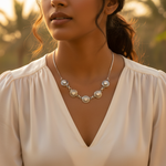 Load image into Gallery viewer, 925 Silver Cubic Zirconia Circle Necklace for Women | Gift