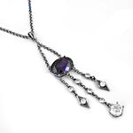 Load image into Gallery viewer, 925 Silver Amethyst Pendant Necklace for Women | Gift Jewelry