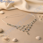 Load image into Gallery viewer, 925 Silver Citrine Gemstone Necklace | Women's Jewelry Gift