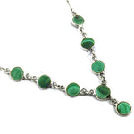 Load image into Gallery viewer, 925 Silver Malachite Necklace for Women | Gemstone Jewelry