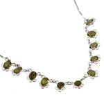 Load image into Gallery viewer, 925 Silver Gemstone Necklace for Women | Daily Wear Gift