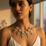 Load image into Gallery viewer, Moonstone Silver Necklace | Dangle Stone for Women | Gift