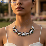 Load image into Gallery viewer, 925 Silver Gemstone Necklace for Women | Statement Jewelry