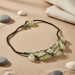 Load image into Gallery viewer, Jade Stone Beaded Necklace | Handmade Jewelry for Women