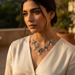 Load image into Gallery viewer, 925 Silver Moonstone Necklace for Women | Dainty Gemstone Jewelry