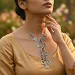 Load image into Gallery viewer, 925 Silver Geometric Necklace for Women | Fashion Jewelry