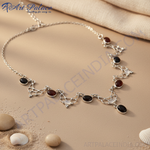Load image into Gallery viewer, 925 Sterling Silver Gemstone Necklace for Women | Fashion Jewelry