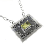 Load image into Gallery viewer, 925 Silver Citrine Pendant Necklace for Women | Gemstone Jewelry