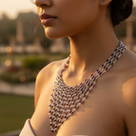 Load image into Gallery viewer, 925 Silver Ruby Gemstone Necklace | Statement Jewelry for Women