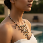 Load image into Gallery viewer, 925 Silver Tiger Eye Necklace for Women | Statement Jewelry