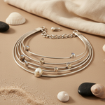 Load image into Gallery viewer, 925 Silver Moonstone Choker Necklace for Women | Gemstone Jewelry