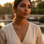 将图像加载到图库查看器中, 925 Silver Garnet Gemstone Necklace | Women's Jewelry Gift