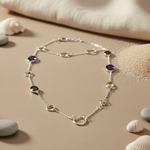 将图像加载到图库查看器中, 925 Silver Gemstone Necklace for Women | Statement Jewelry