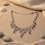 Load image into Gallery viewer, 925 Silver Gemstone Necklace for Women | Statement Jewelry