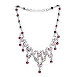 Load image into Gallery viewer, 925 Silver Gemstone Necklace for Women | Statement Jewelry