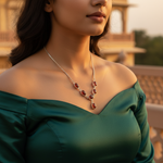 Load image into Gallery viewer, 925 Silver Carnelian Necklace for Women | Gemstone Jewelry