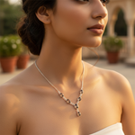 Load image into Gallery viewer, 925 Silver Smoky Quartz Necklace for Women | Gemstone Jewelry