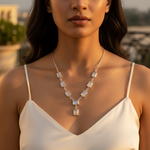 Load image into Gallery viewer, 925 Silver Moonstone Necklace for Women | Gemstone Jewelry Gift