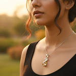 Load image into Gallery viewer, 925 Silver Citrine Gemstone Pendant for Women | Gift Jewelry