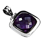 Load image into Gallery viewer, 925 Silver Amethyst Pendant for Women | Gemstone Jewelry