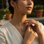 Load image into Gallery viewer, Silver Rutile Quartz Pendant | Sterling Silver Jewelry for Women