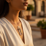 Load image into Gallery viewer, 925 Silver Chakra Gemstone Pendant for Women | Healing Jewelry