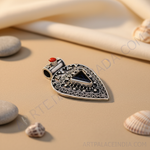 Load image into Gallery viewer, 925 Silver Onyx Pendant for Women | Gemstone Jewelry