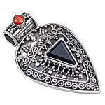 Load image into Gallery viewer, 925 Silver Onyx Pendant for Women | Gemstone Jewelry